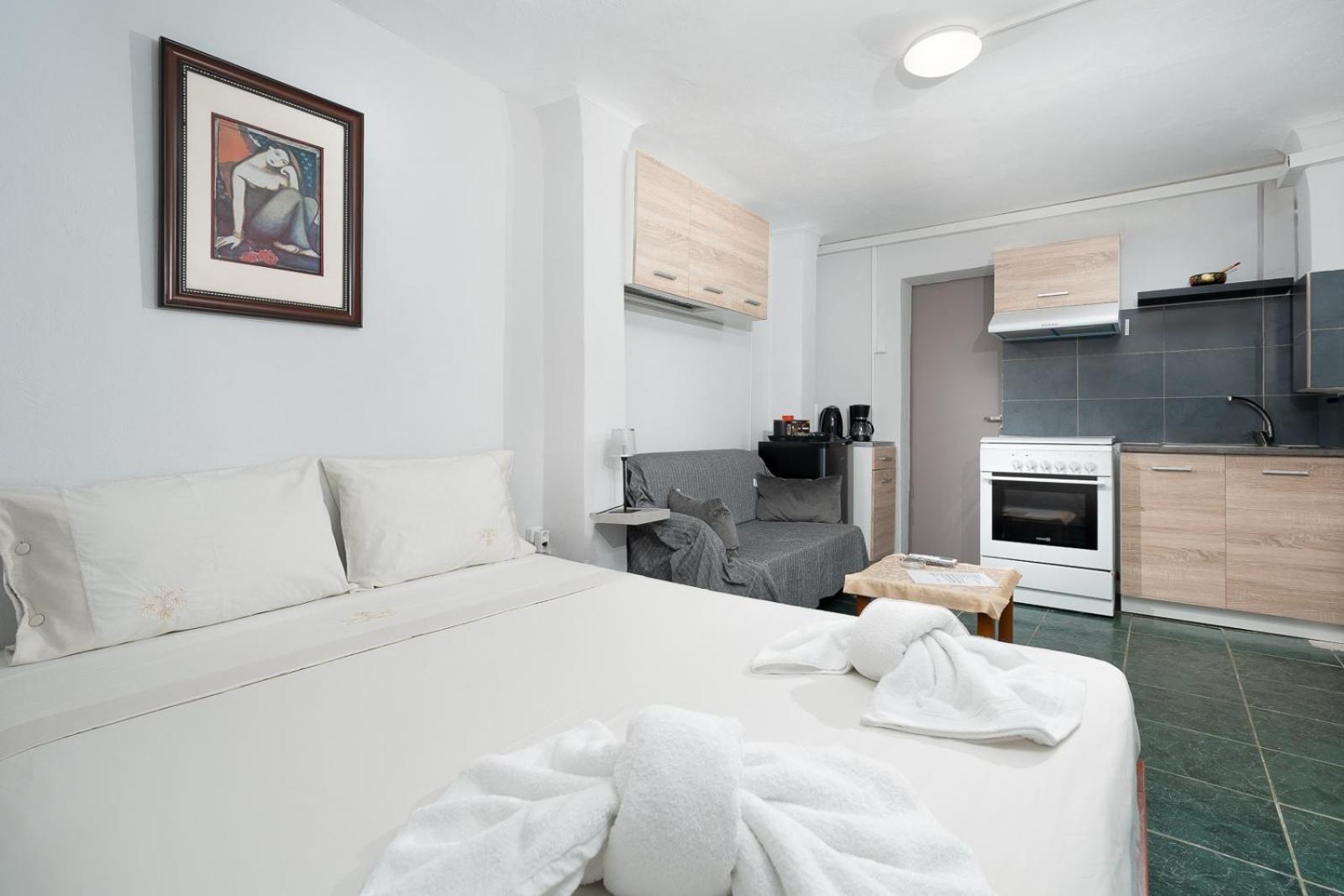 Panos Marina Apartment P1 ปอร์โตราฟตี ภายนอก รูปภาพ